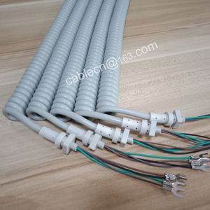 PUR Spiral Cable UL20411, UL20730, UL20745, UL21031, UL21314