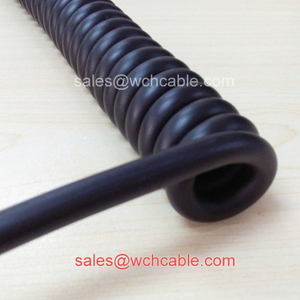 Chemical Resistant Curly Cord