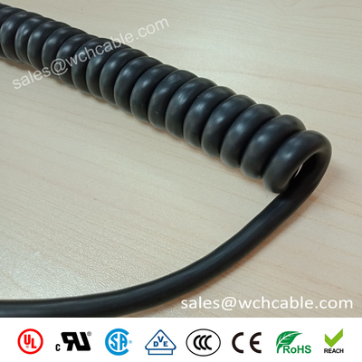 UL20152 Extremely Resilient Retractable Spring Cable