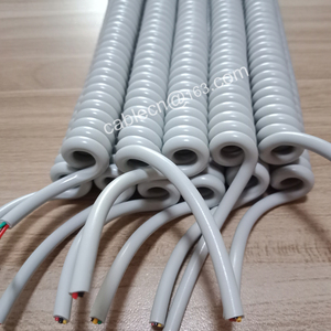 PUR Spiral Cable UL20152, UL20375, UL20689, UL20950