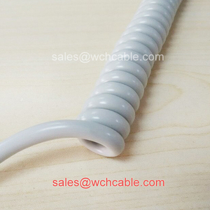 Handset Extension Retractable Curly Cord