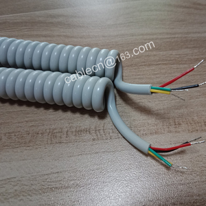TPU Spiral Cable UL20084, UL20235, UL20281, UL20694, UL20940, UL21161, UL21223