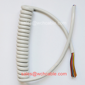 Multi Conductors Curly Cord
