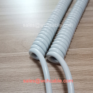 Gas and Oil Resistant Curly Cord